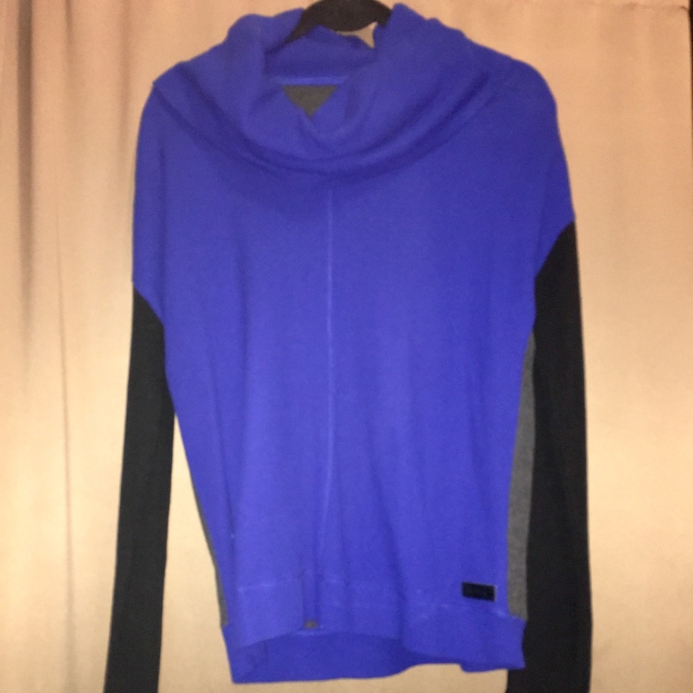 Kensie , Color Block Waffle Top